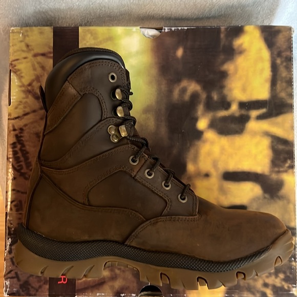 NEW “OUTDOOR GEAR” MENS Hunting/Hiking Boots SIZE 9 Regular COLOR Dark Brown - Picture 5 of 7